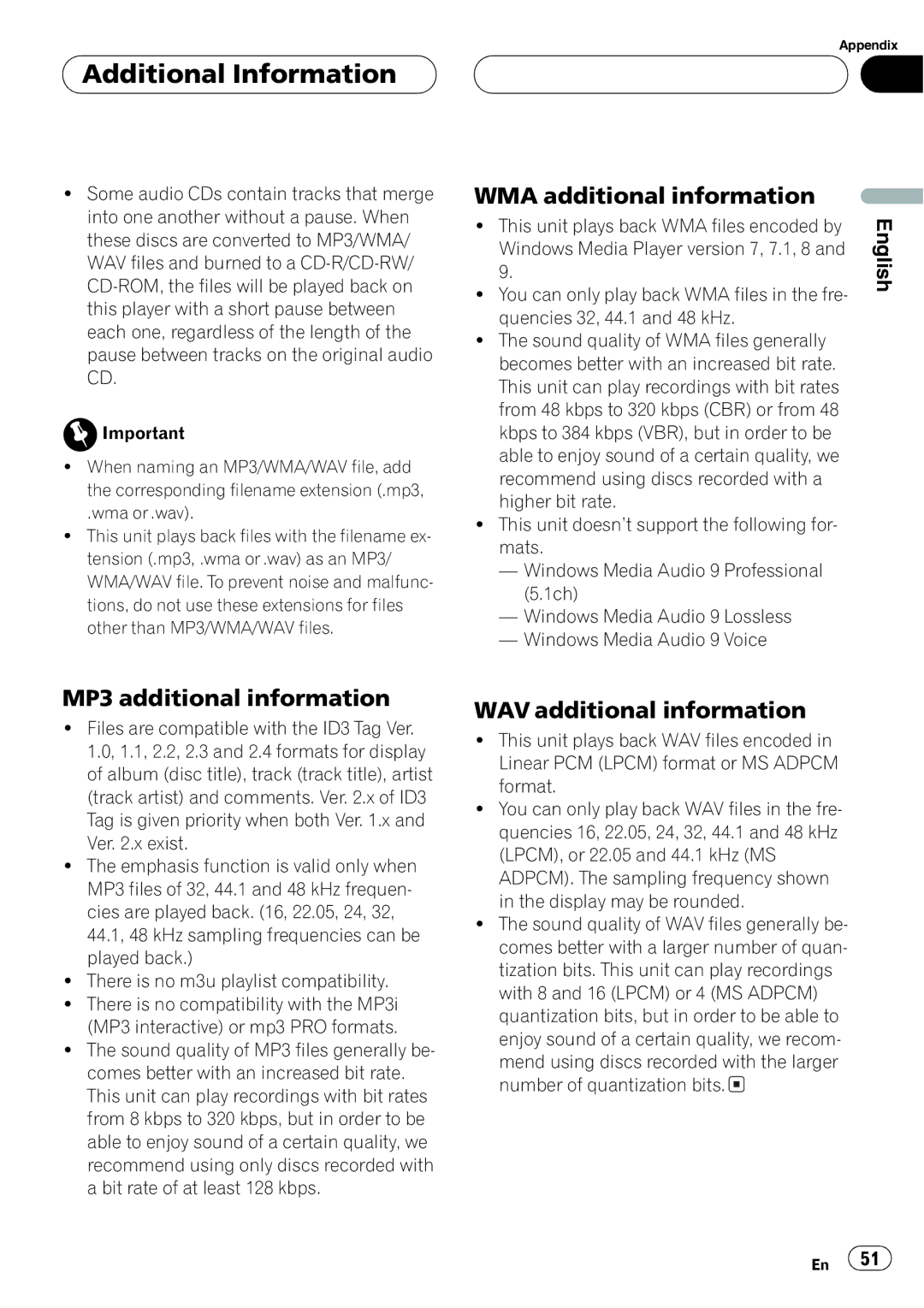 Sirius Satellite Radio DEH-P6700MP operation manual 