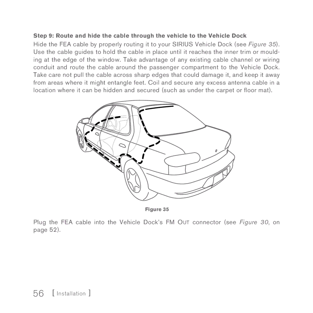 Sirius Satellite Radio INV2 manual Installation 