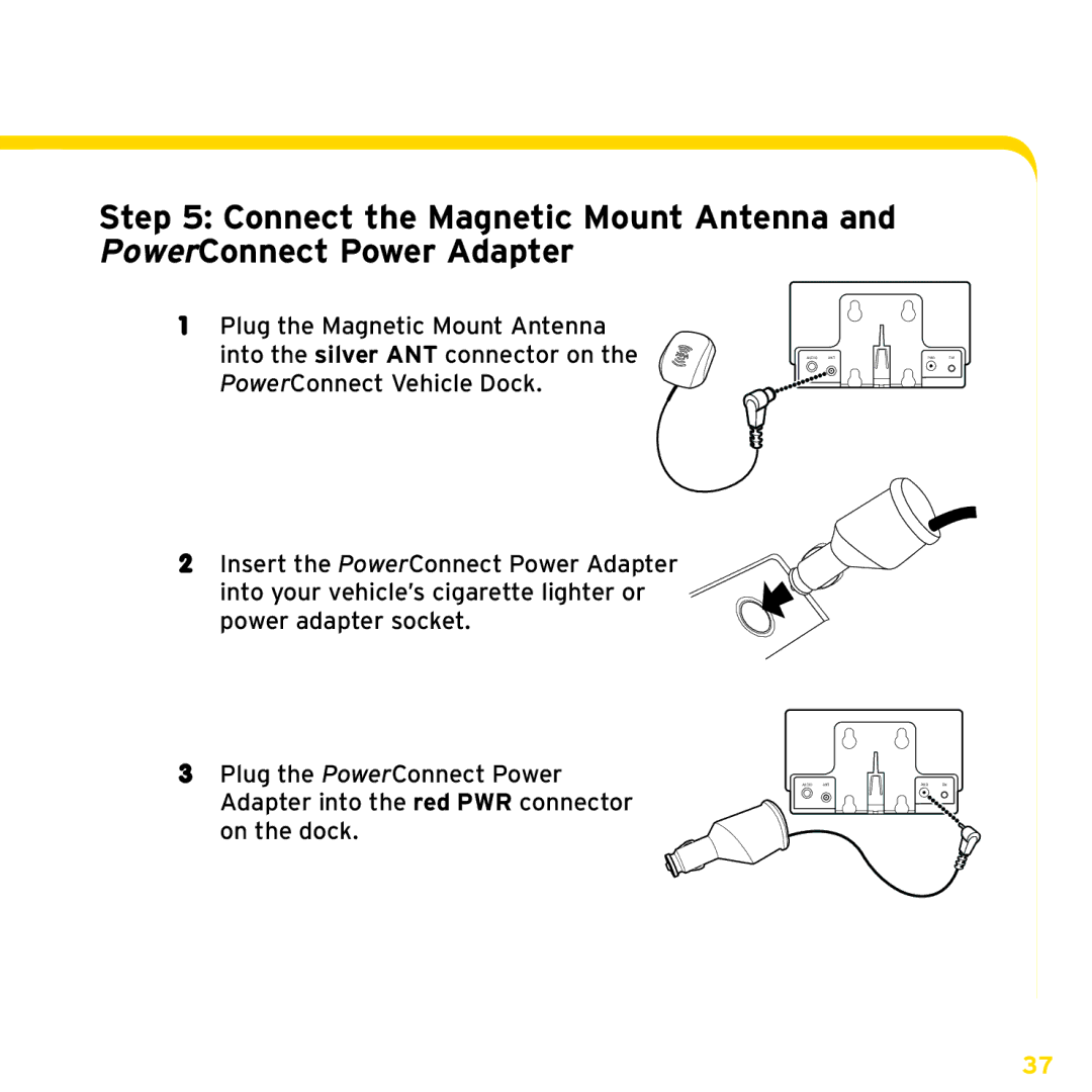 Sirius Satellite Radio ISP2000 manual Audio ANT PWR 