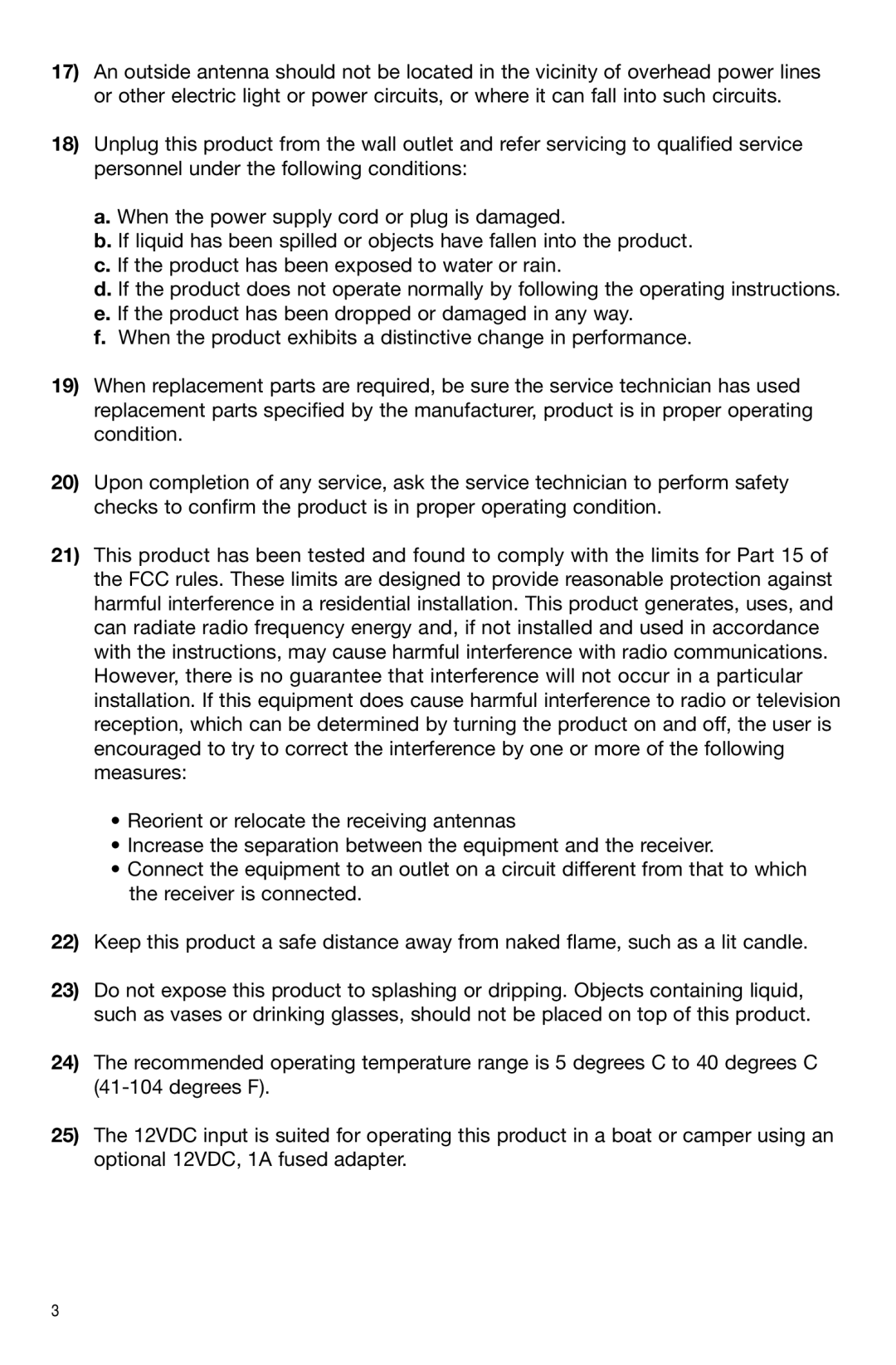 Sirius Satellite Radio Model Satellite owner manual 