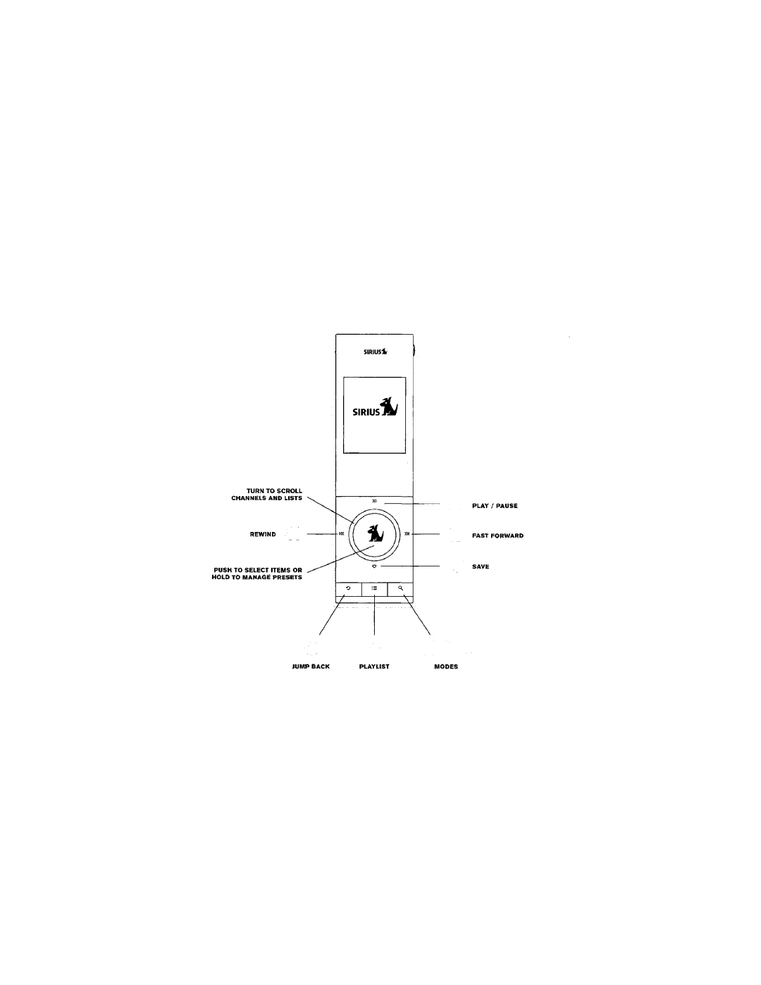 Sirius Satellite Radio S50 user manual 