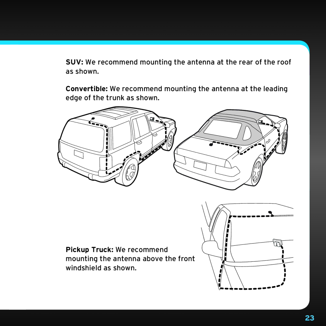 Sirius Satellite Radio SDST5V1 manual 