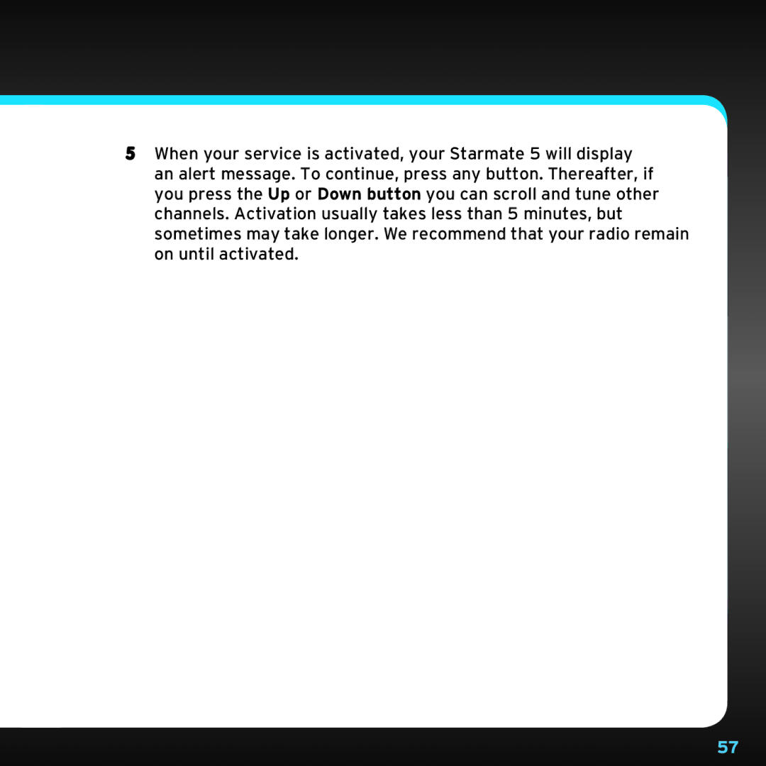 Sirius Satellite Radio SDST5V1 manual 