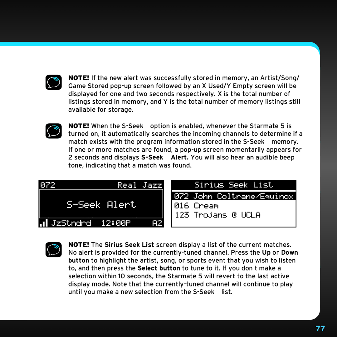 Sirius Satellite Radio SDST5V1 manual 