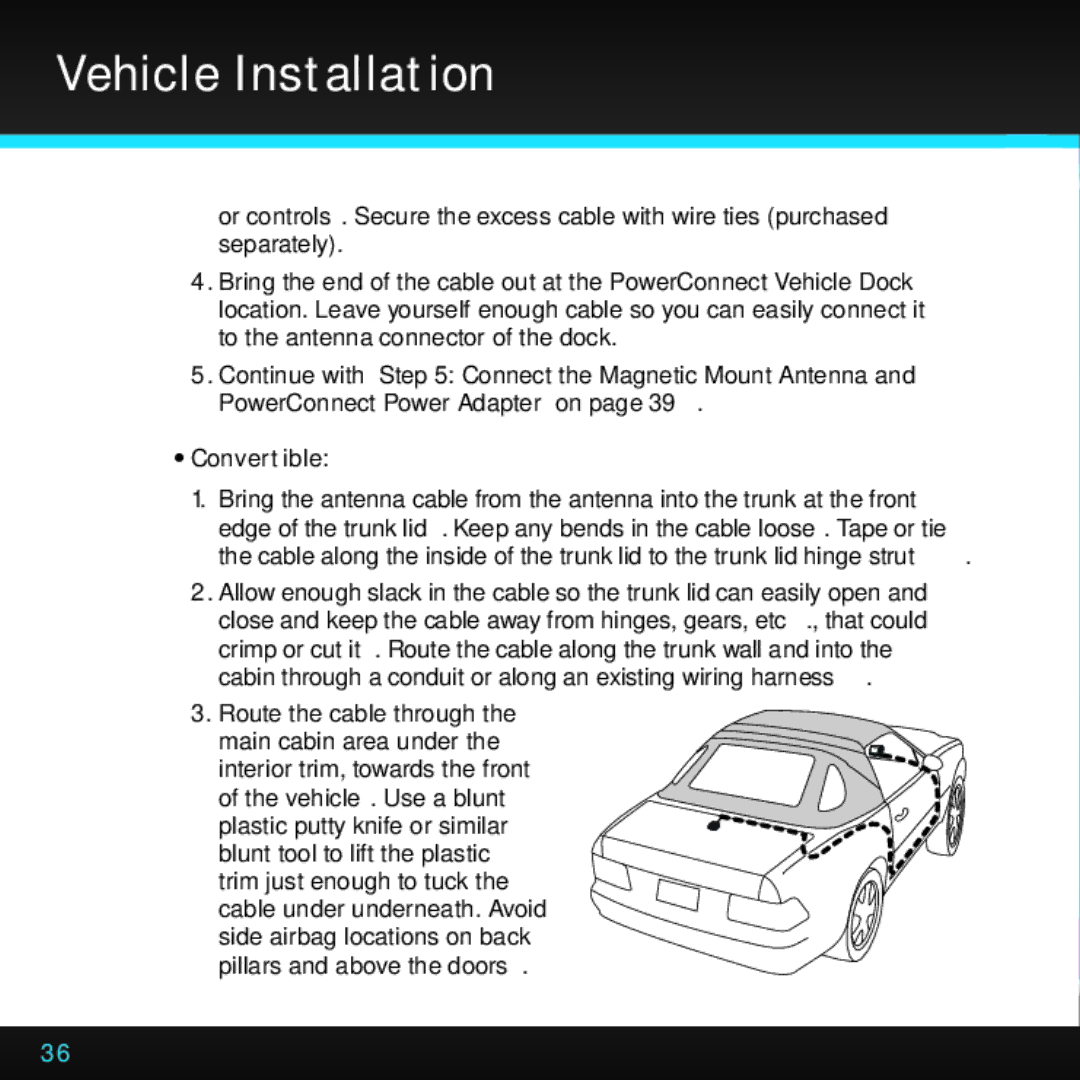 Sirius Satellite Radio SDSV6V1 manual Convertible 