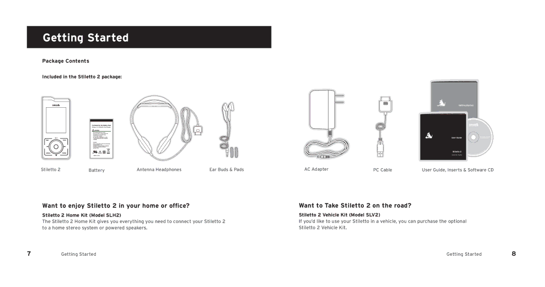 Sirius Satellite Radio SL2PK1 manual GXZbX\fek\ekj @eZcl\`ek\Jk`c\kkfgXZbX\1, Jk`c\kkf?fd\B`kDf\cJC? 