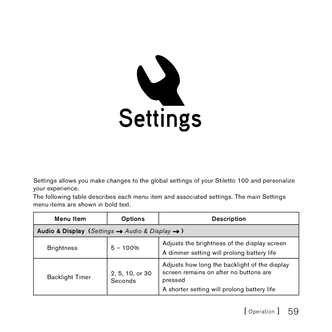 Sirius Satellite Radio SlV1 manual Settings 