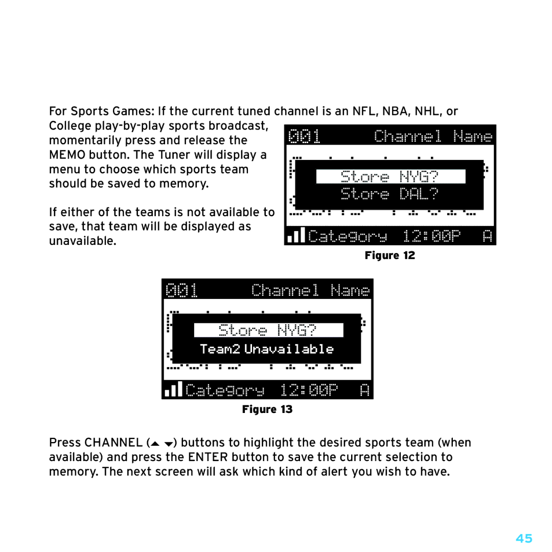 Sirius Satellite Radio SRH2000 manual 