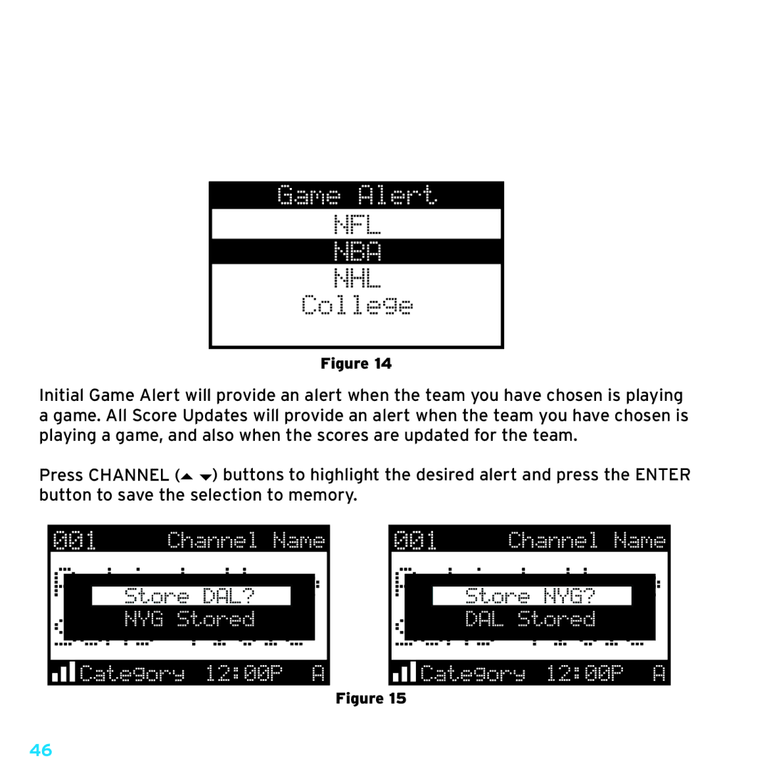 Sirius Satellite Radio SRH2000 manual Operation 