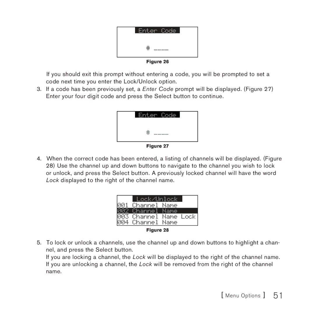 Sirius Satellite Radio STARMATE 3 manual Channel Name 