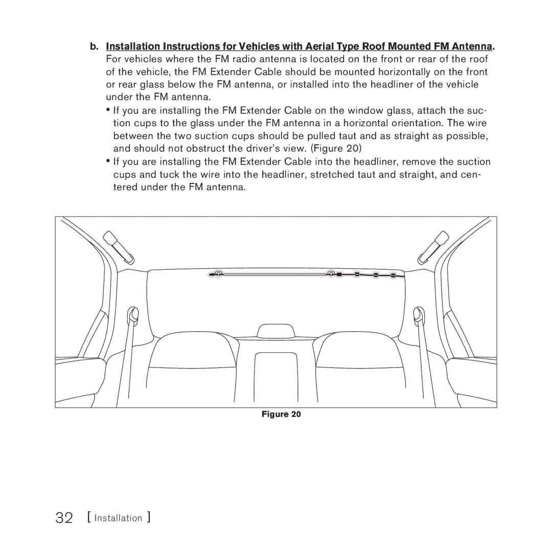 Sirius Satellite Radio Stiletto Vechicle Kit Satellite Radio manual Installation 