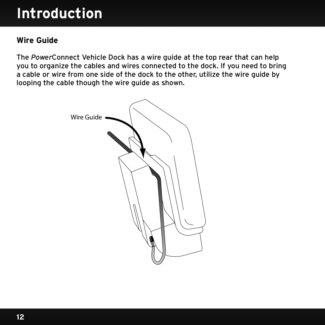 Sirius Satellite Radio SX1EV1 manual Wire Guide 