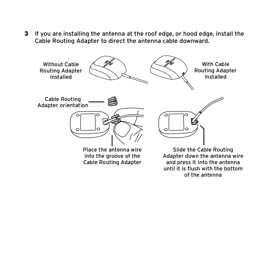 Sirius Satellite Radio SX1EV1 manual Vehicle Installation 