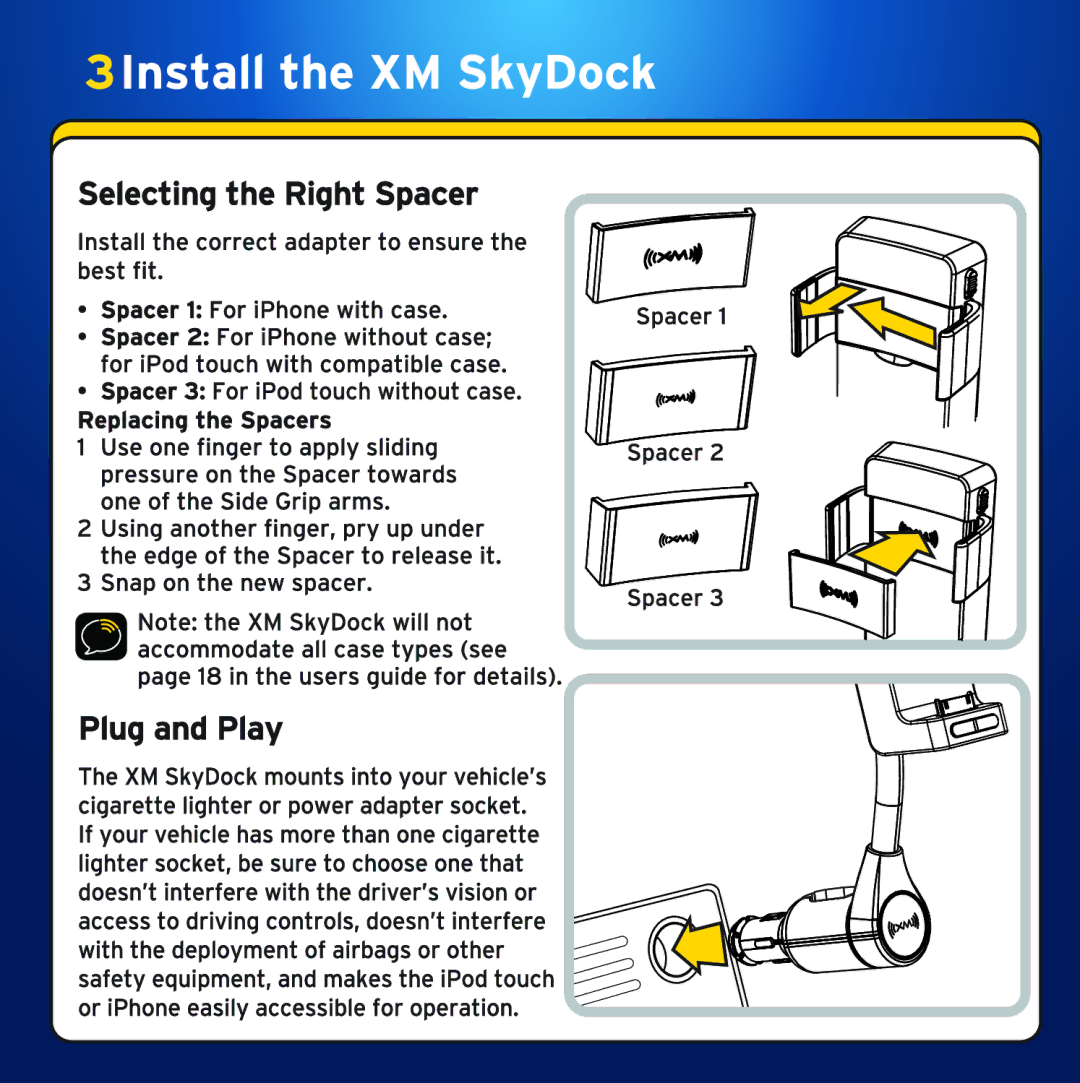 Sirius Satellite Radio XVSAP1V1 manual 