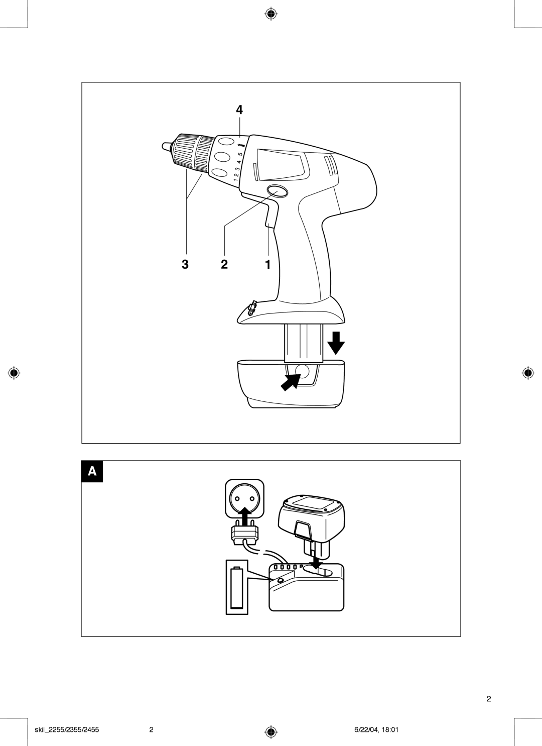 Skil operating instructions Skil2255/2355/24552 22/04 