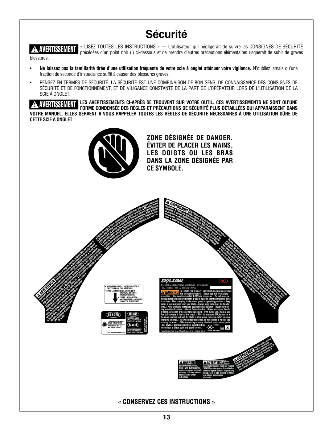 Skil 3800-02 manual 