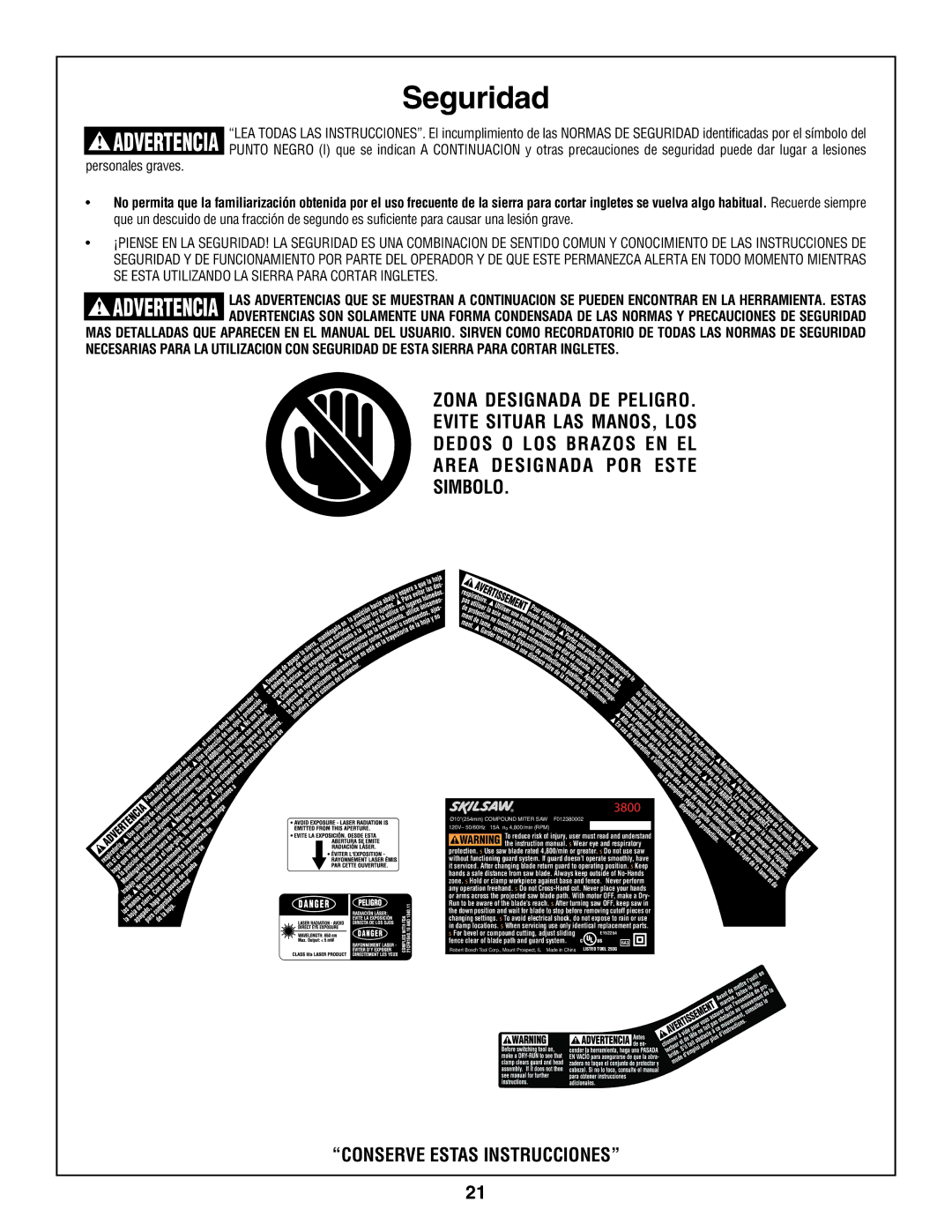 Skil 3800-02 manual 