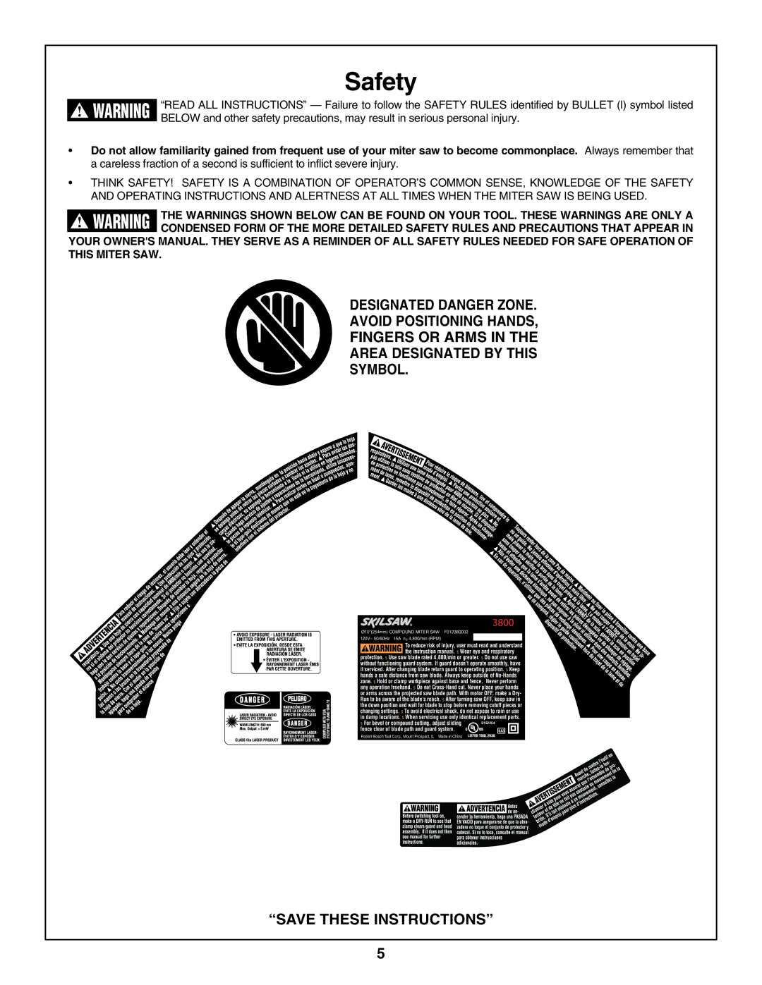 Skil 3800-02 manual 