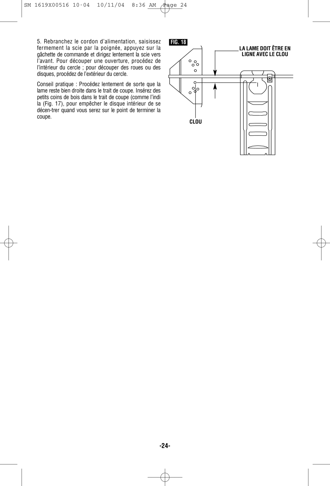 Skil 4485 manual Clou 