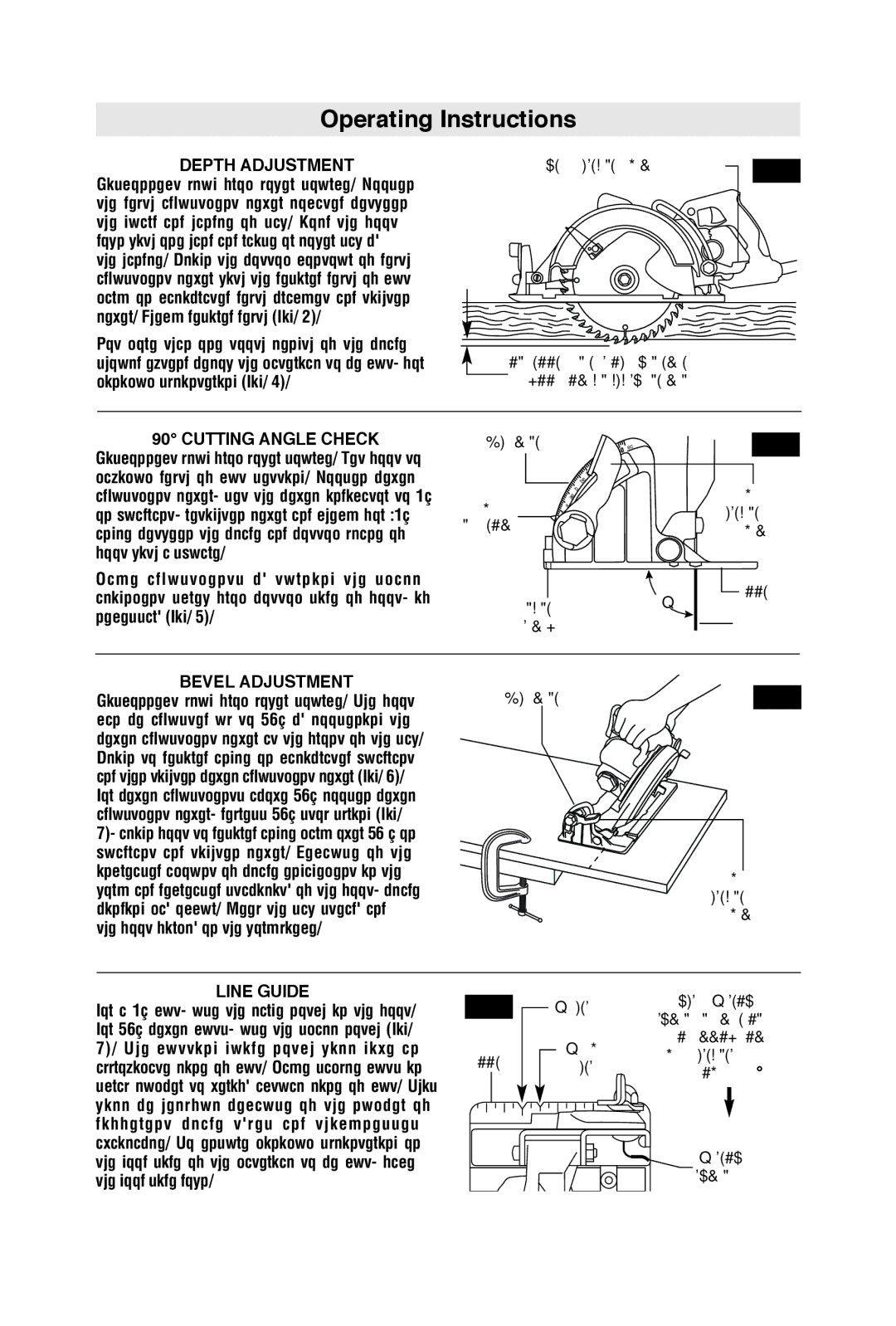 Skil MAG77LT manual Operating Instructions 