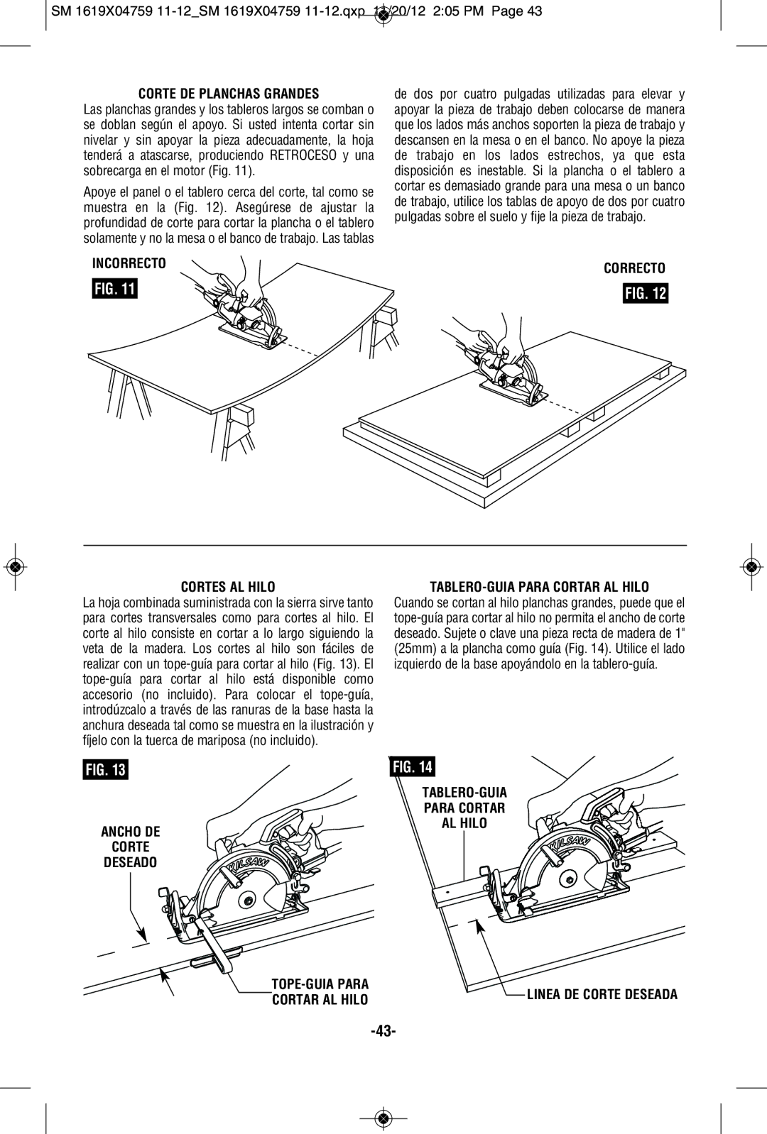 Skil MAG77LT Corte DE Planchas Grandes, Correcto Cortes AL Hilo, TABLERO-GUIA Para Cortar AL Hilo, Linea DE Corte Deseada 