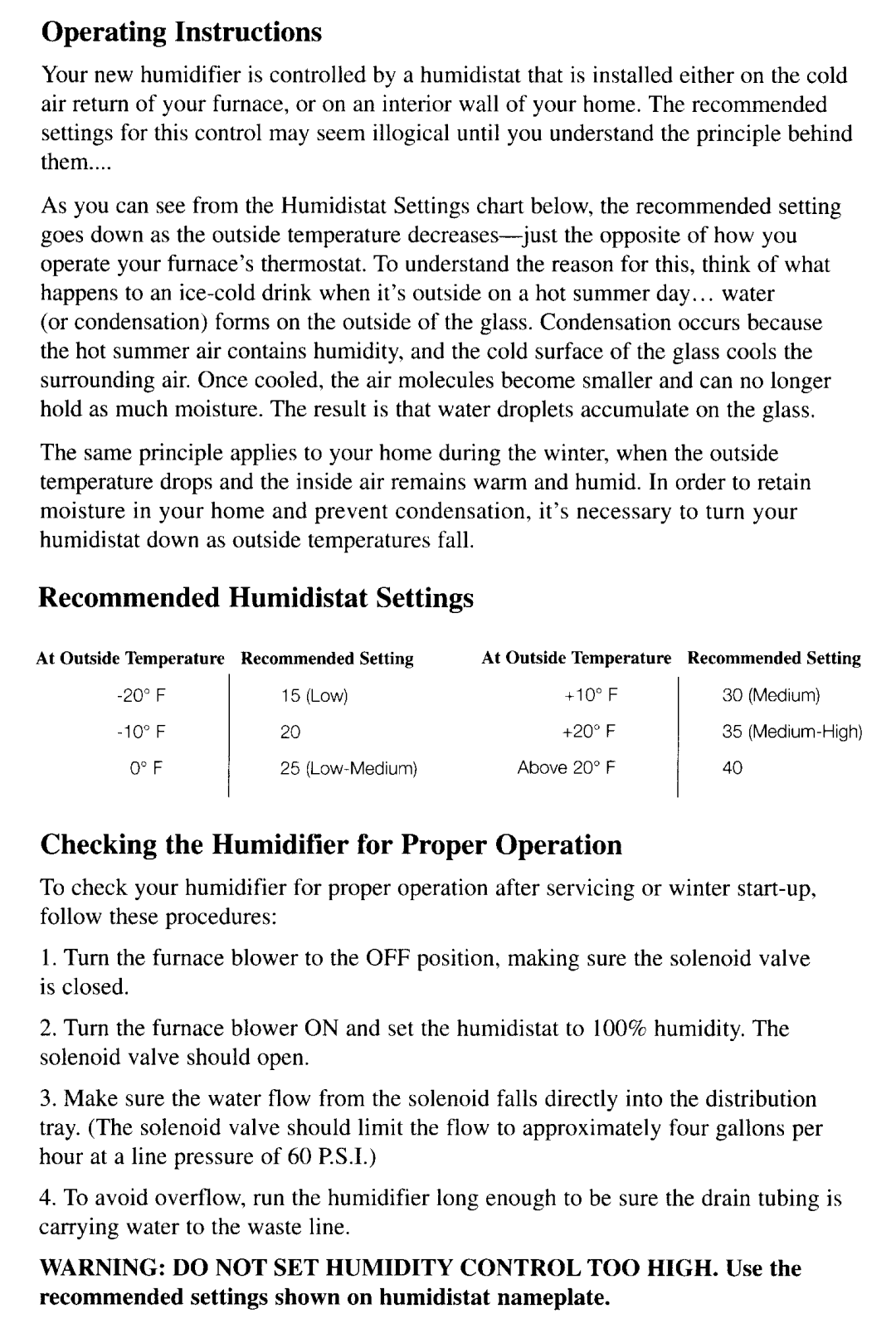 Skuttle Indoor Air Quality Products 2000, 2001, 2002 manual 