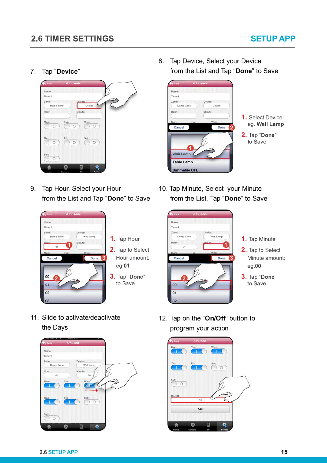 SkyLink HU-318 setup guide Setup APP 