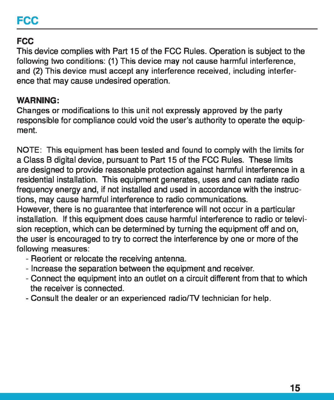 SkyLink wc-400 user manual 