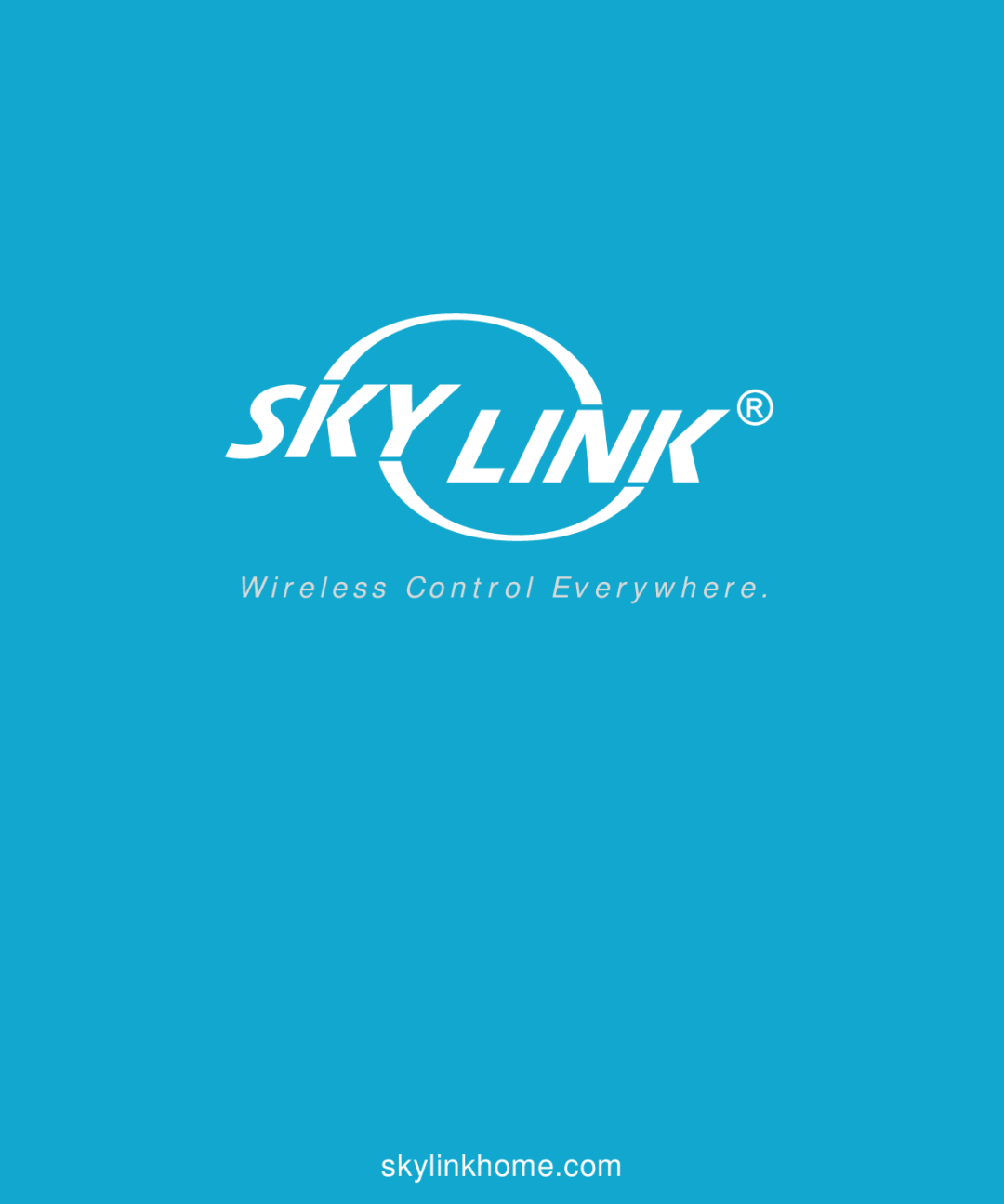SkyLink wc-400 user manual W i r e l e s s C o n t r o l E v e r y wh e r e 