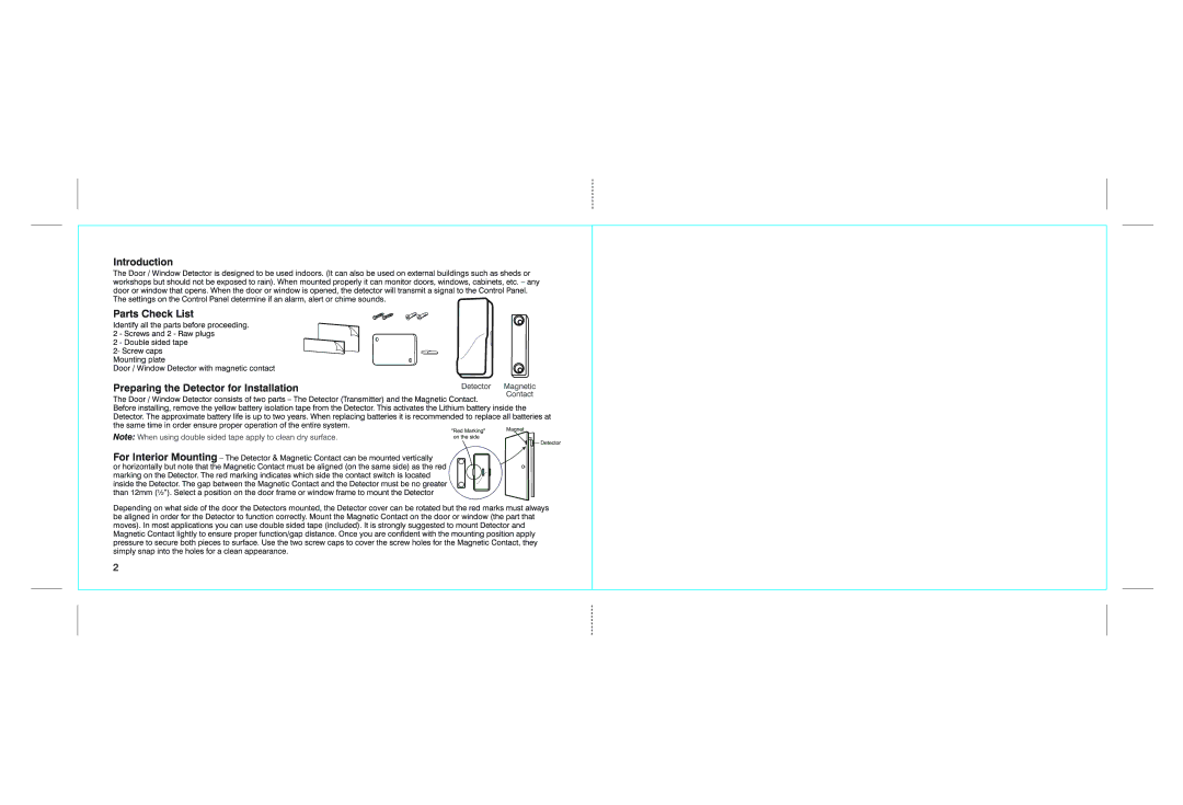 SkyLink WD-103 manual 