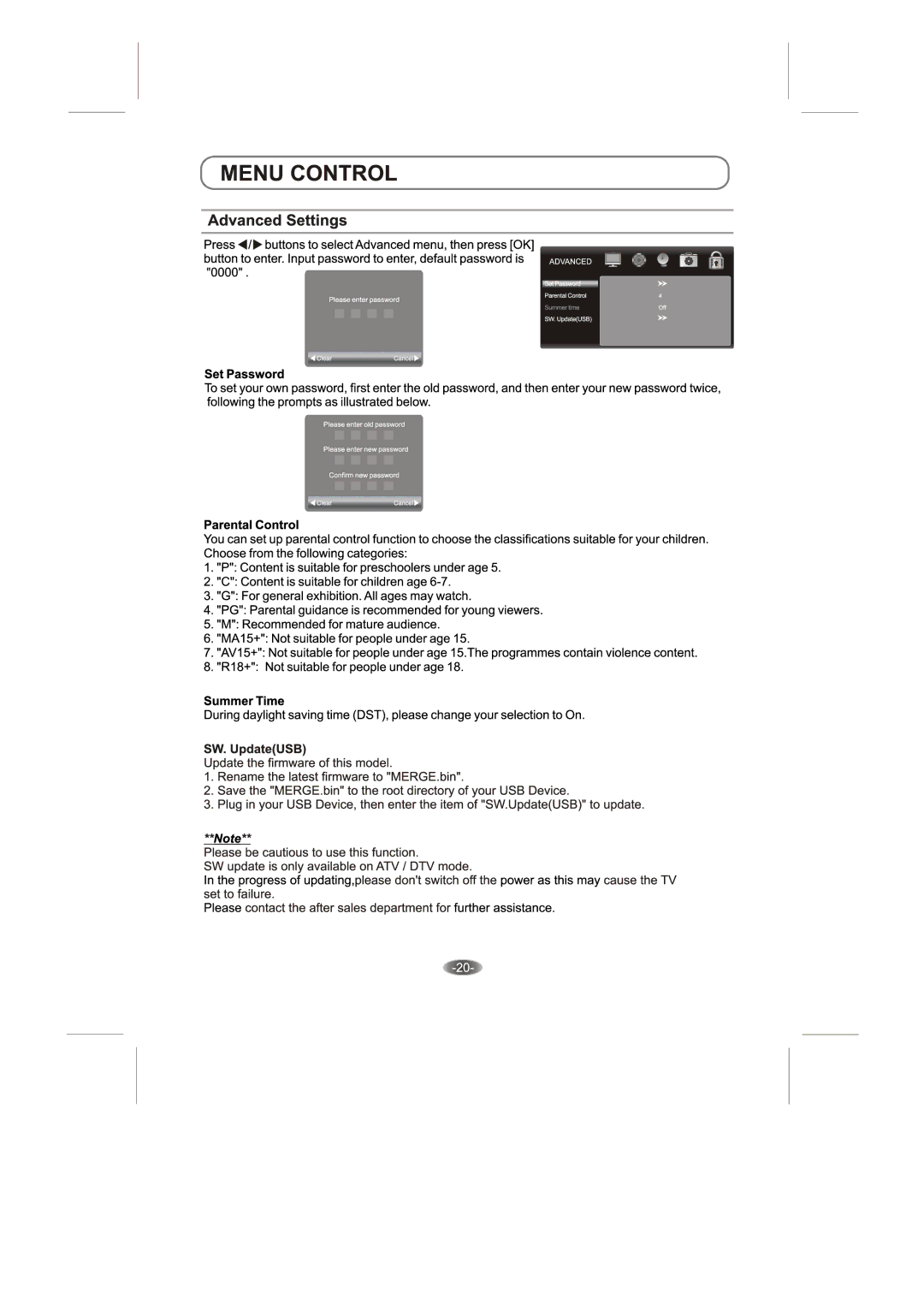 Skyworth 32E66A manual 