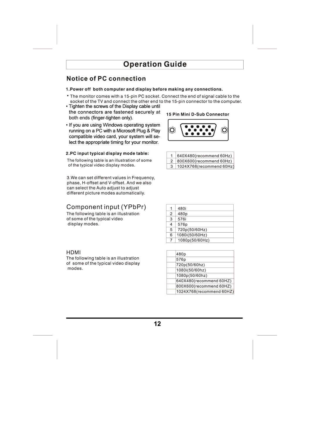 Skyworth LCD-19L3F manual 