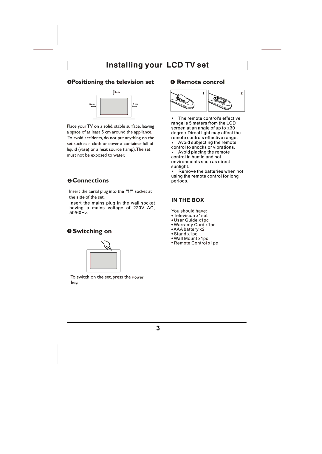 Skyworth LCD-19L3F manual 