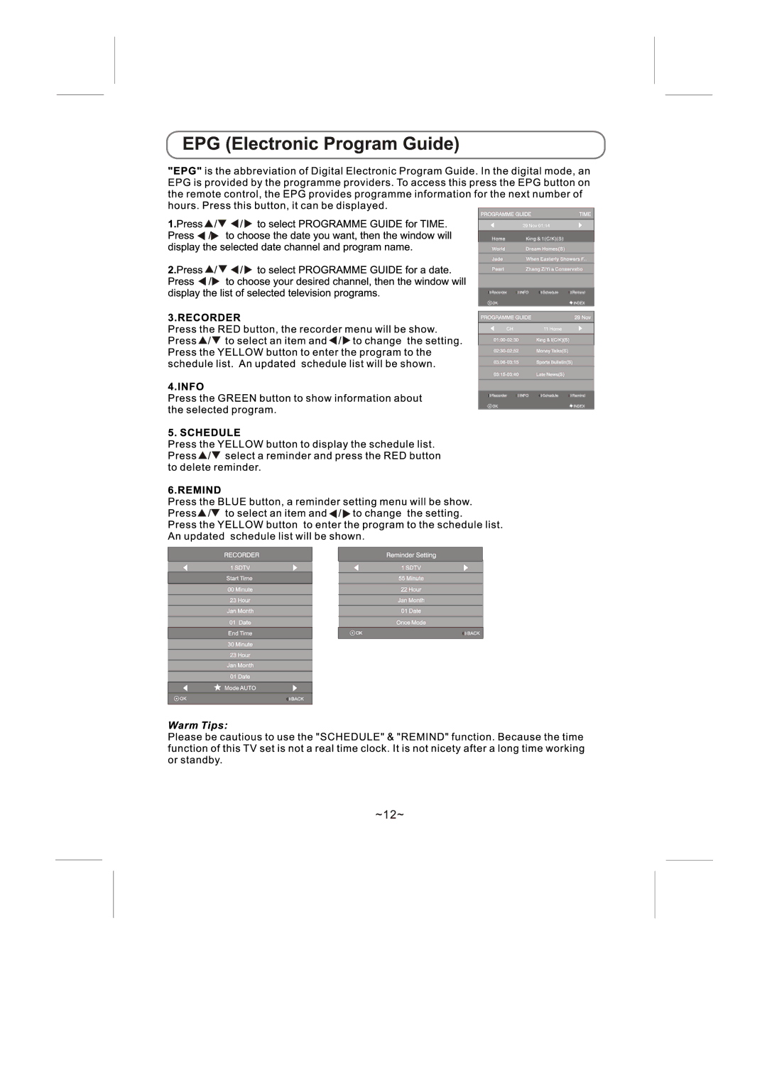 Skyworth LED-42E60 manual 