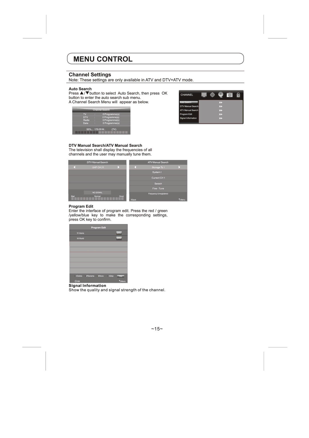 Skyworth LED-42E60 manual 