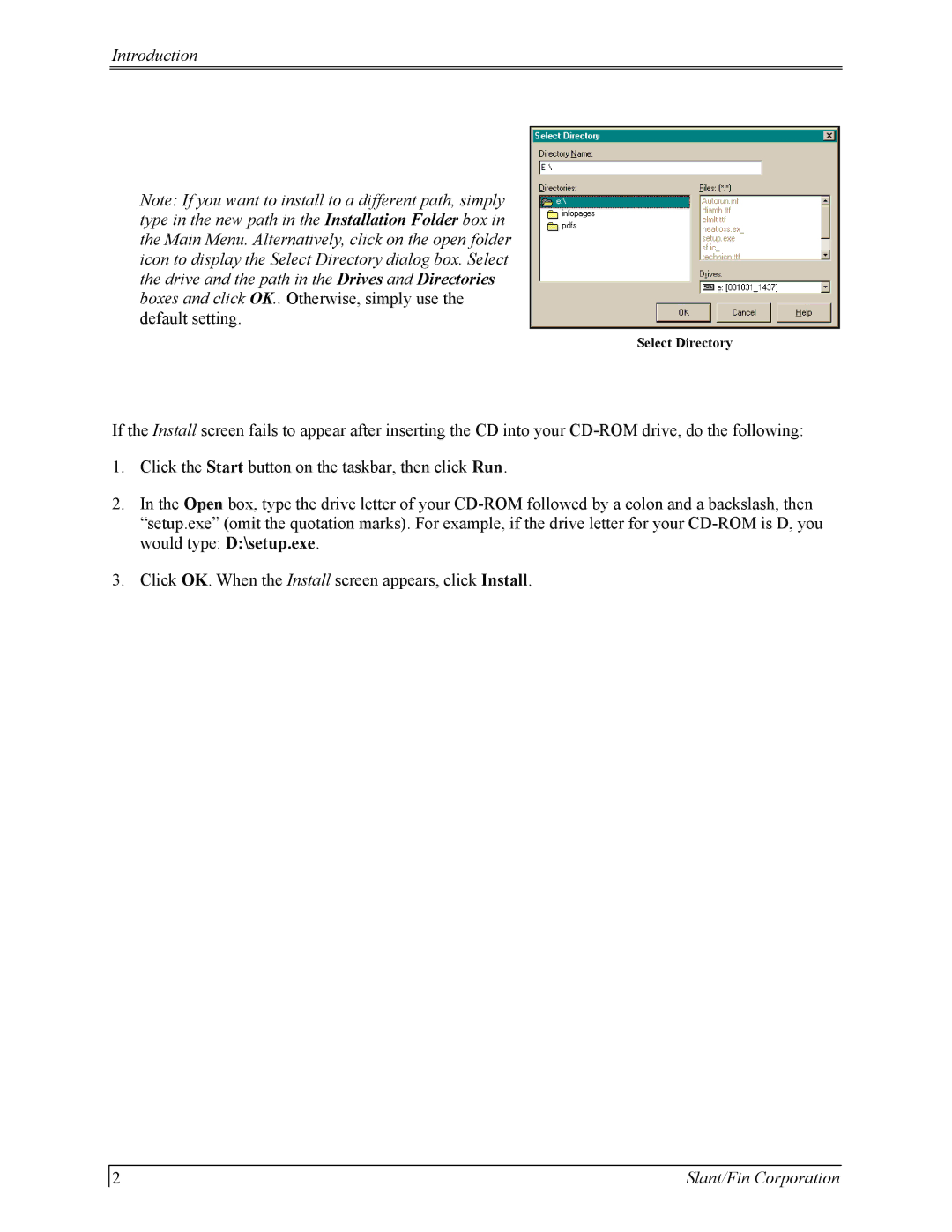 Slant/Fin Hydronic Explorer 2 user manual Introduction 