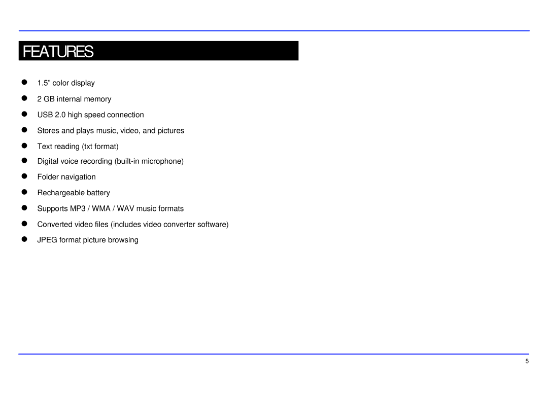 Slick MP402-2 manual Features 