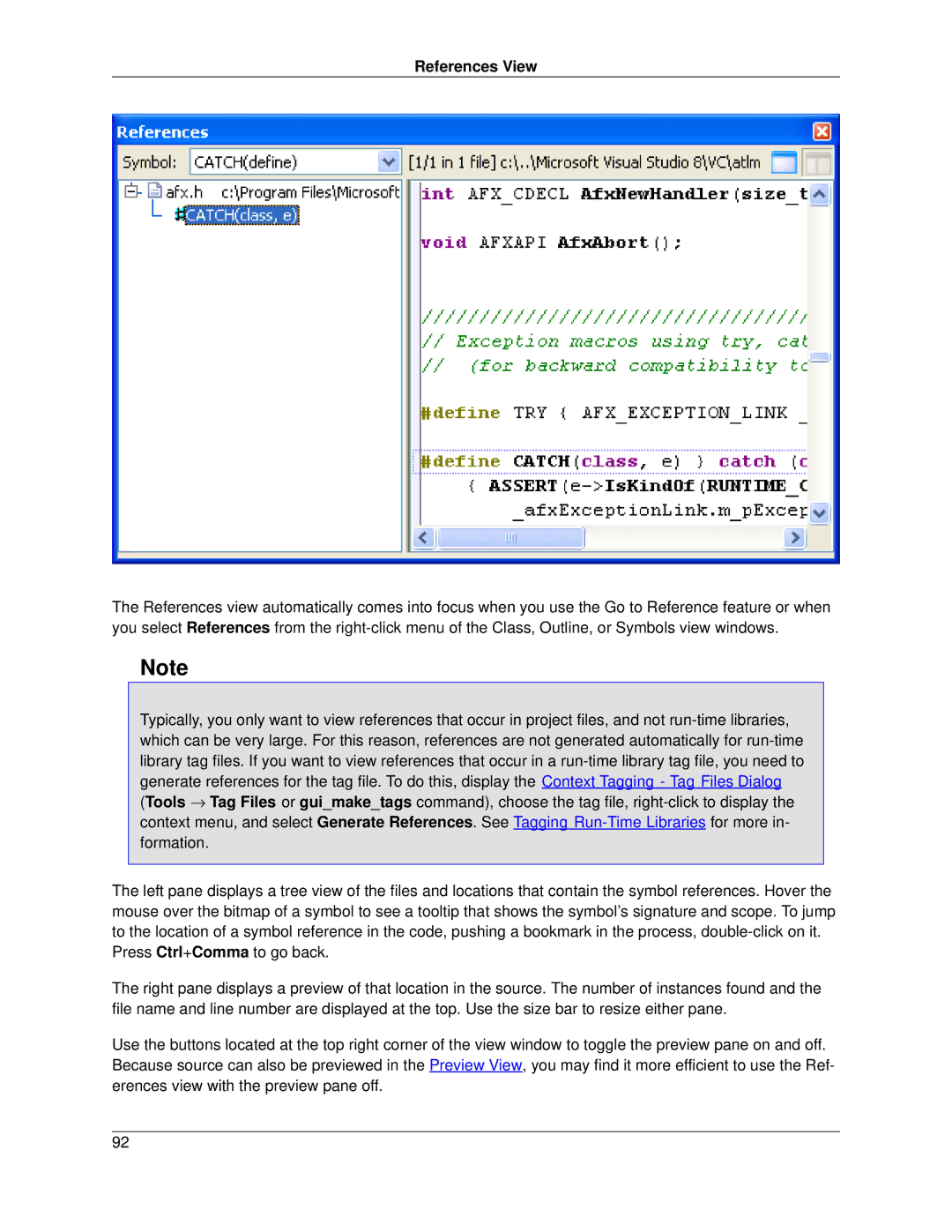 Slick V3.3 manual References View 