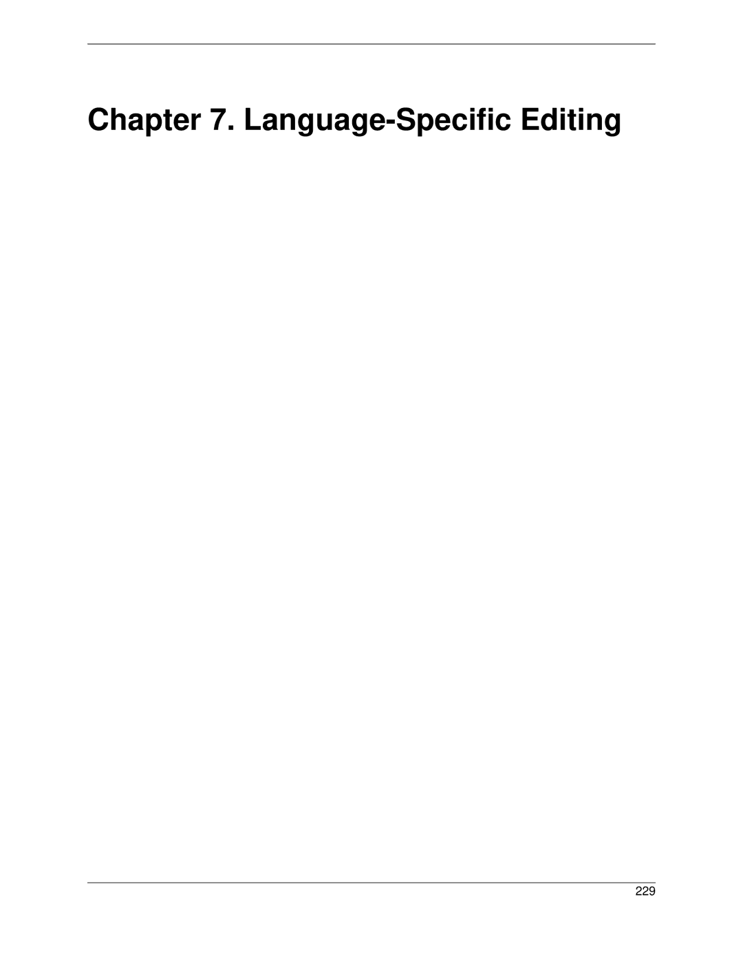 Slick V3.3 manual Language-Specific Editing 