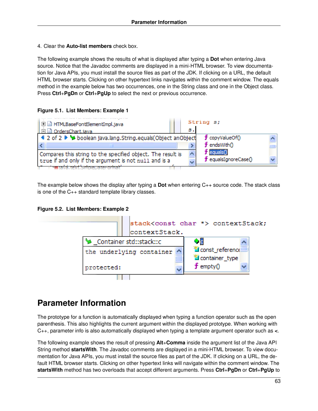 Slick V3.3 manual Parameter Information 