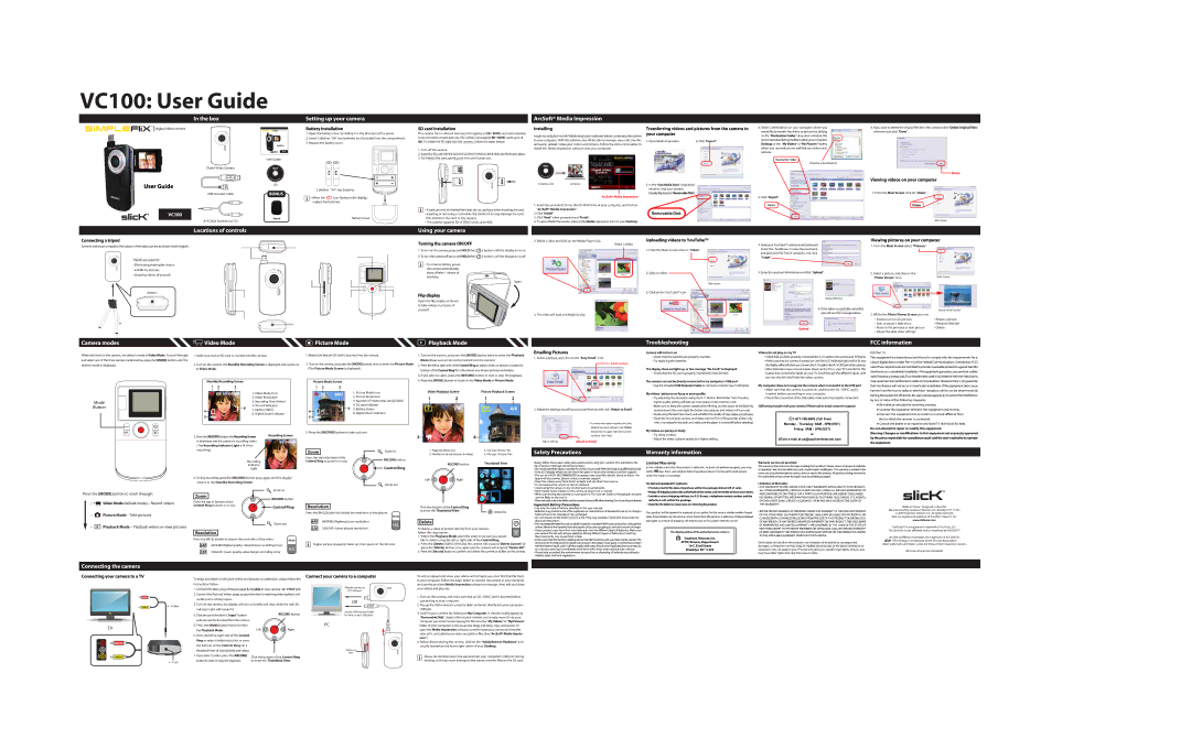 Slick VC100 manual 