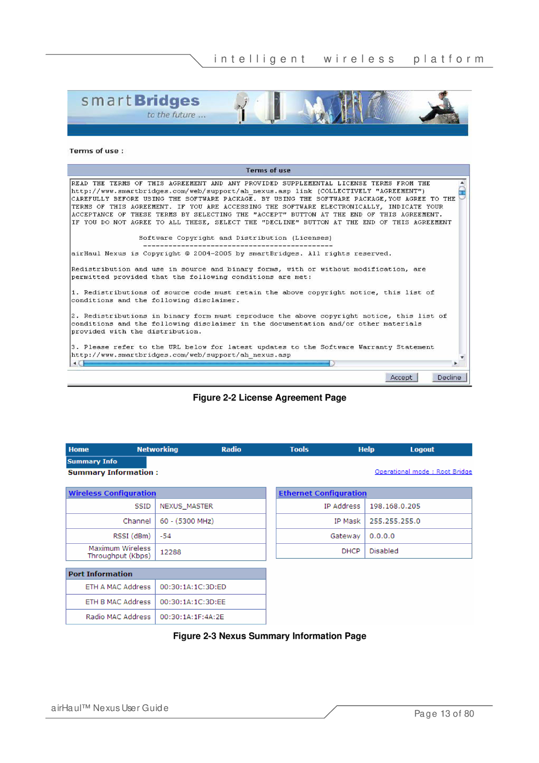 SmartBridges sB3010 manual License Agreement 