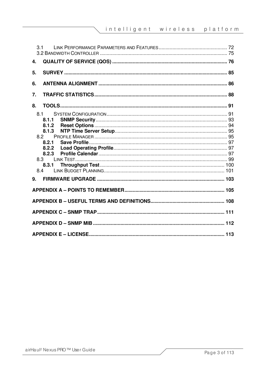 SmartBridges sB3021 manual T e l l i g e n t R e l e s s p l a t f o r m 