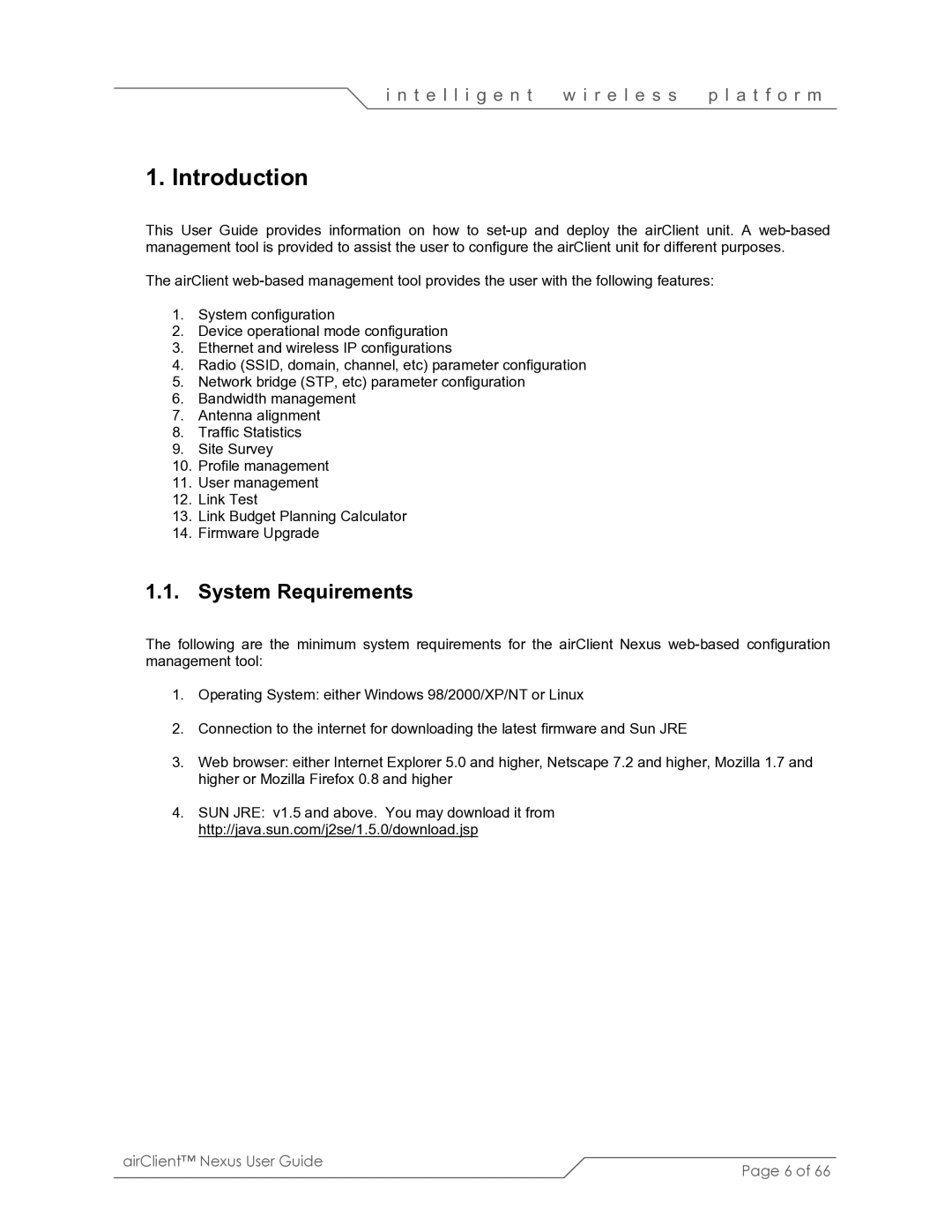 SmartBridges sB3410 manual Introduction, System Requirements 