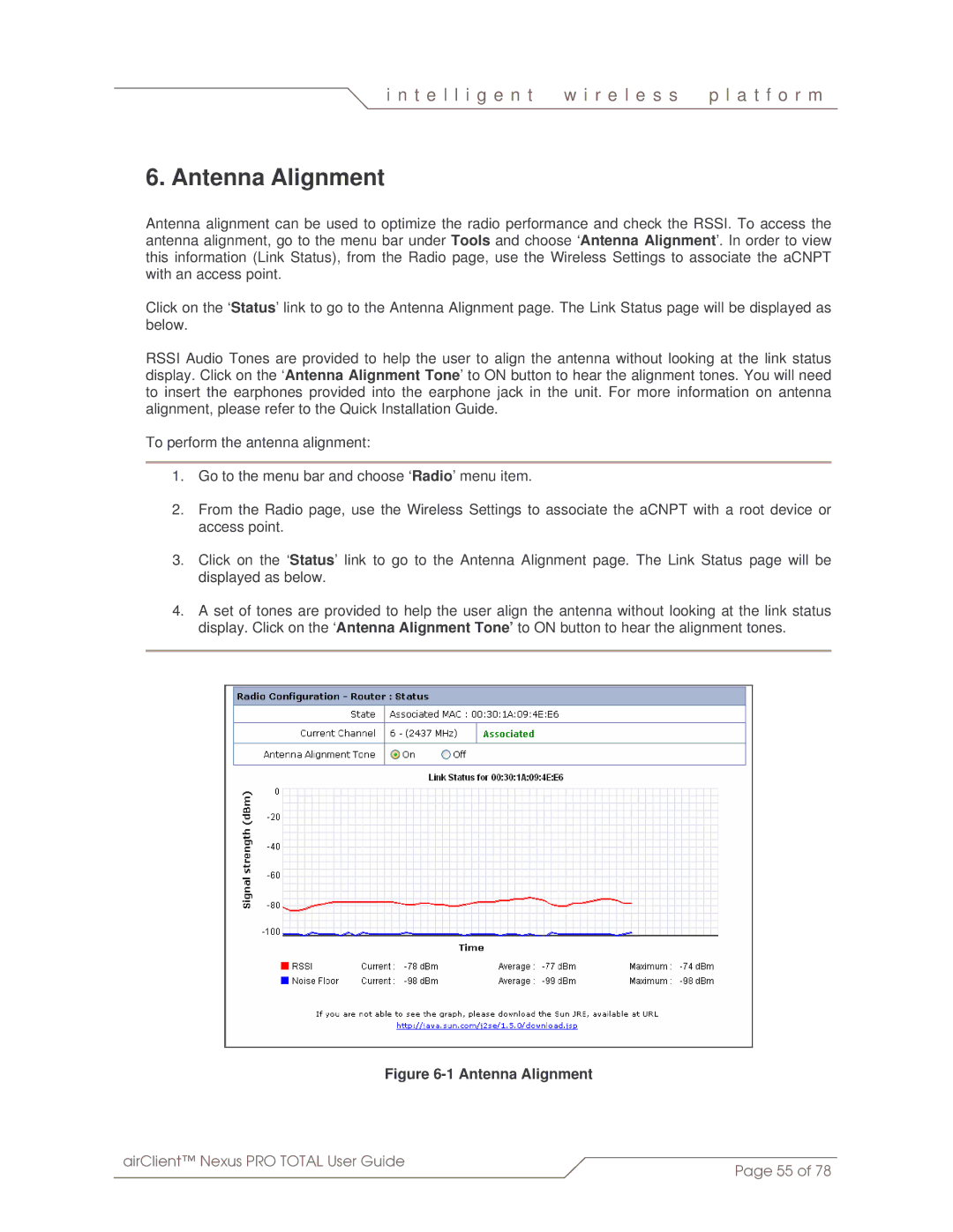 SmartBridges sB3412 manual Antenna Alignment 