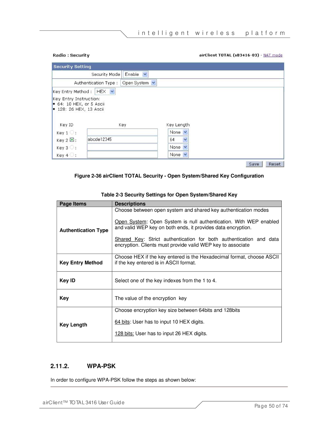 SmartBridges sB3416-02, sB3416-03, sB3416-01 manual Wpa-Psk 