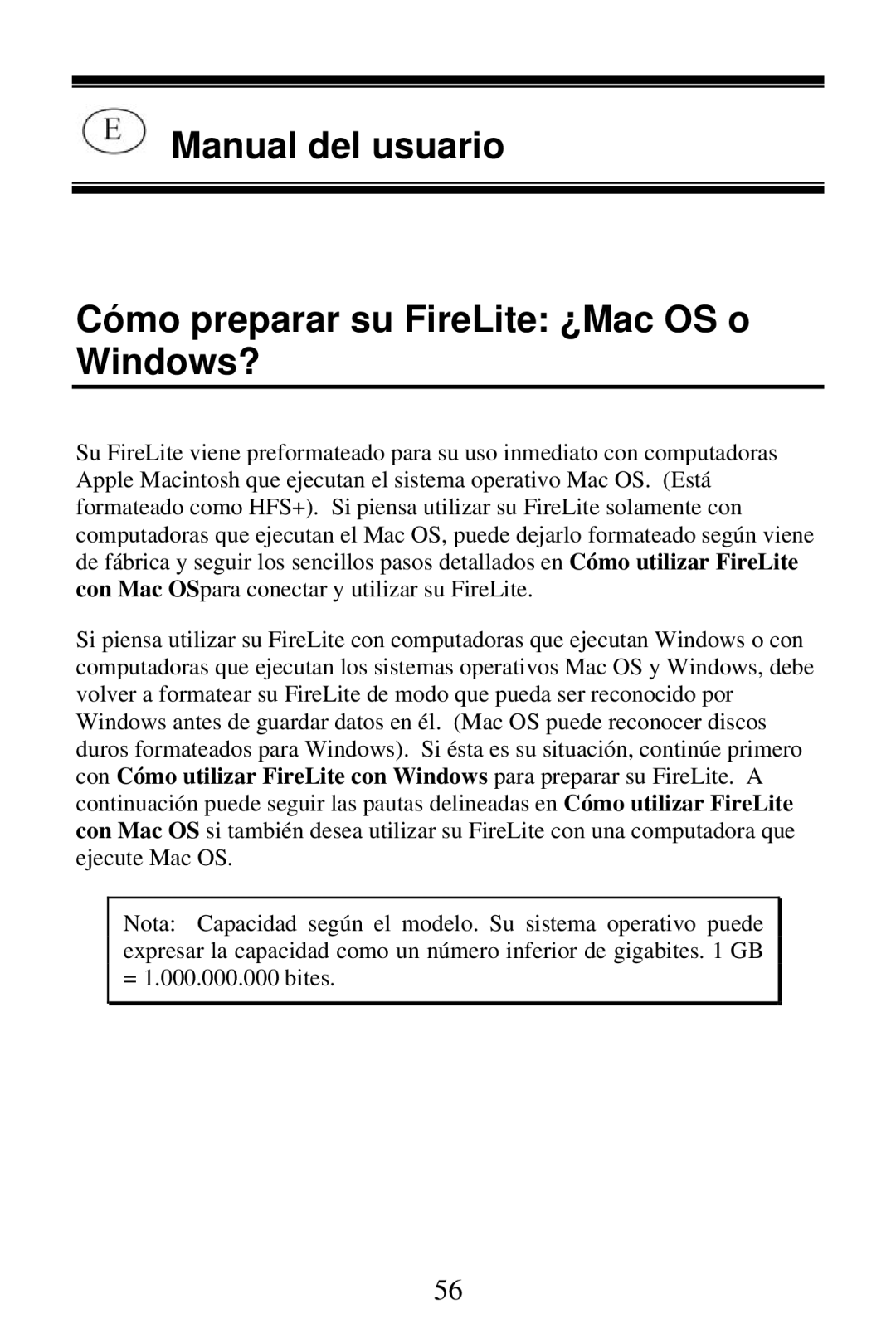 SmartDisk FireWire 800 manual 