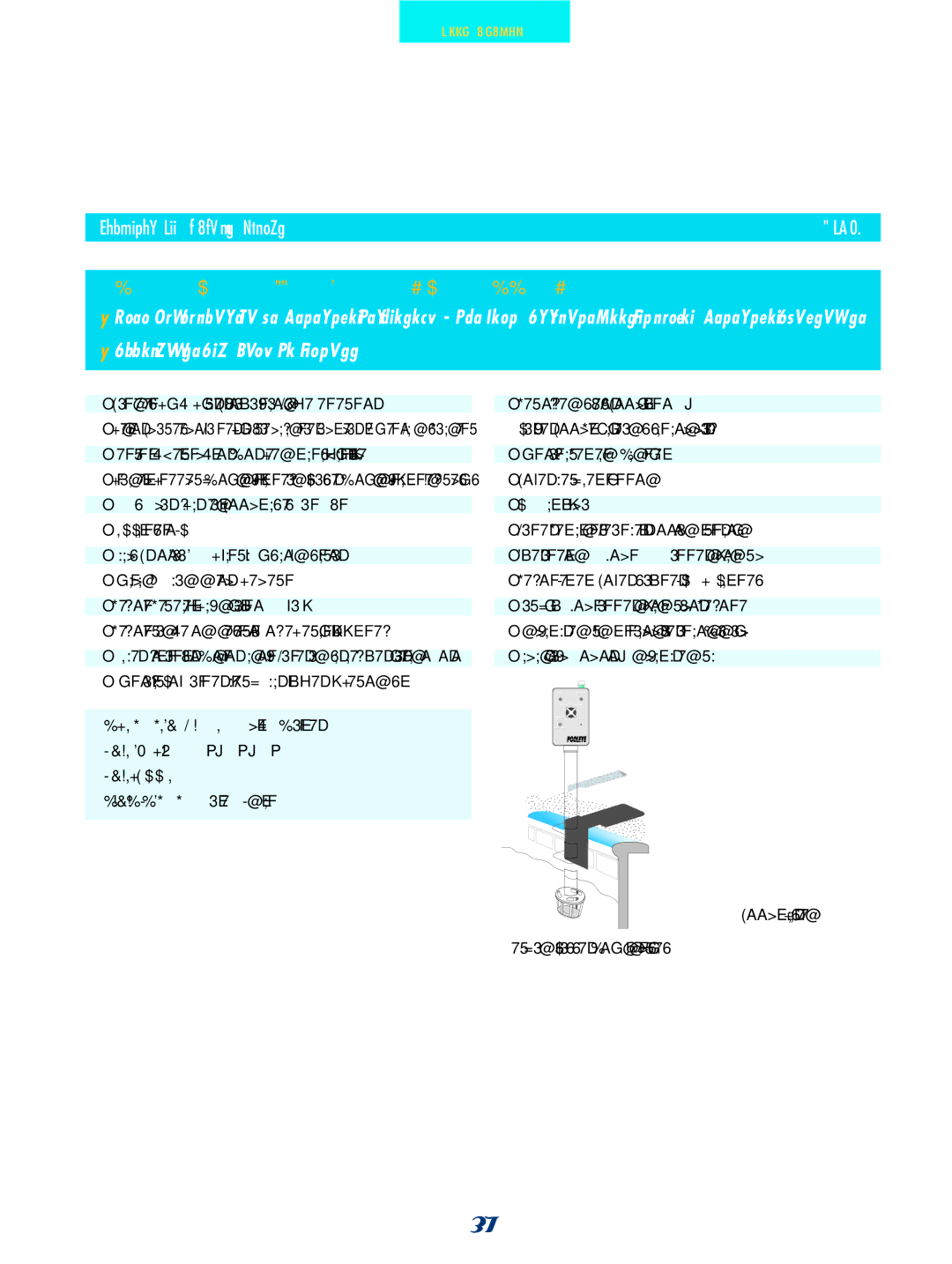 SmartPool Inc NC31 manual Inground Pool Alarm System, Easy To Install, Larger Pools Require an Additional Alarm 