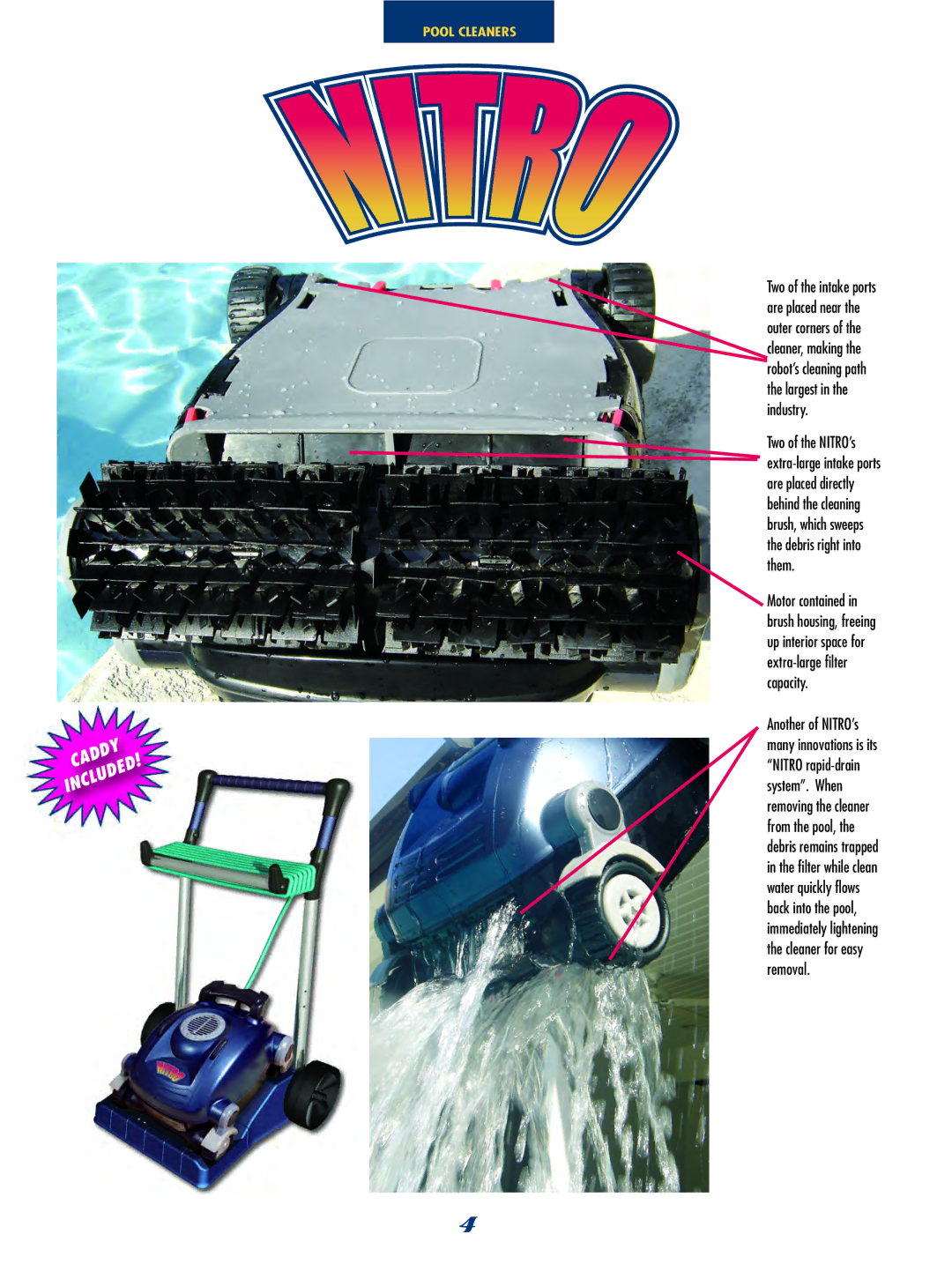 SmartPool Inc NC31 manual Pool Cleaners 