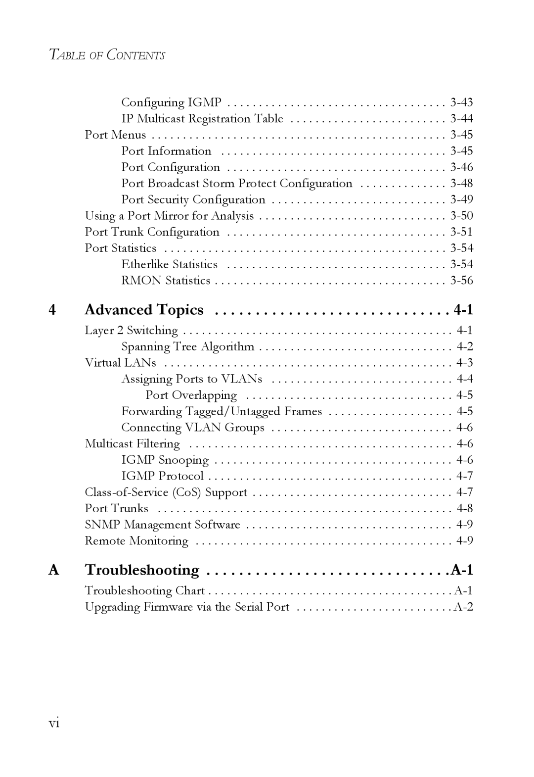 SMC Networks 1000BASE-X manual Advanced Topics 